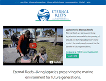 Tablet Screenshot of eternalreefs.com